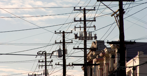 Electrical wires as part of Samantha Fox electricity research